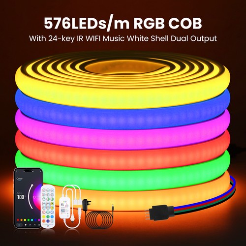 12v 24v neon cob - 12v/24v, led