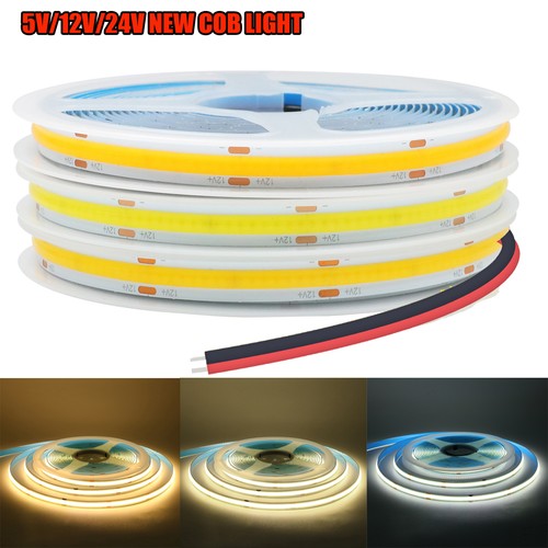 12v 24v cob led strip - 12v,