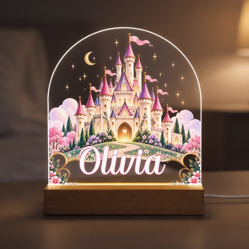 Personalised princess castle - personalised,