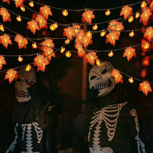 Halloween led string lights - halloween,