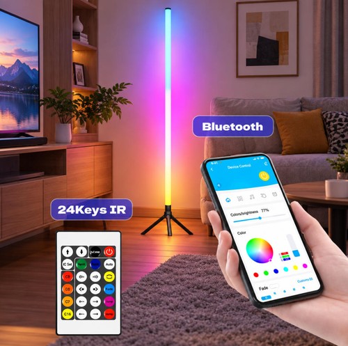 Tall floor rgb led - tall, lamp