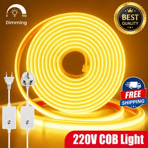 Cob led strip lights - cob, 220v