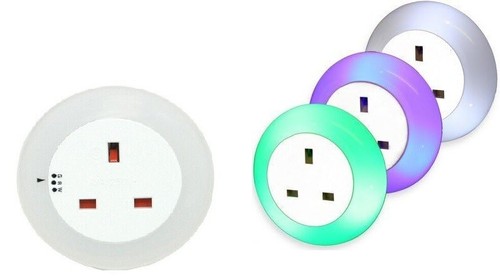 Plug through night light - night,
