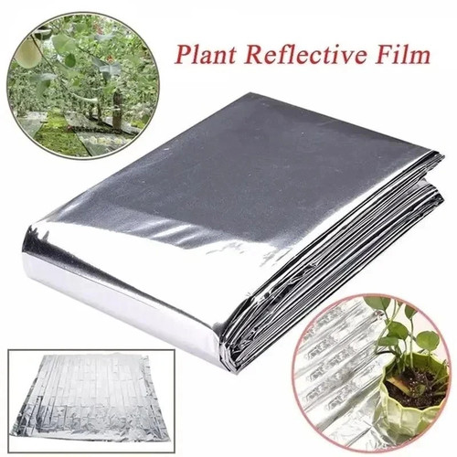 Silver reflective polyester - silver,