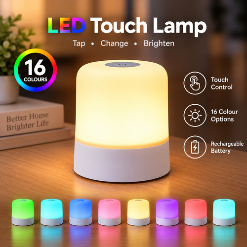 Colour rgb led table lamp - 16,