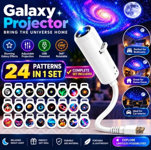 Galaxy projector in - 24, 1